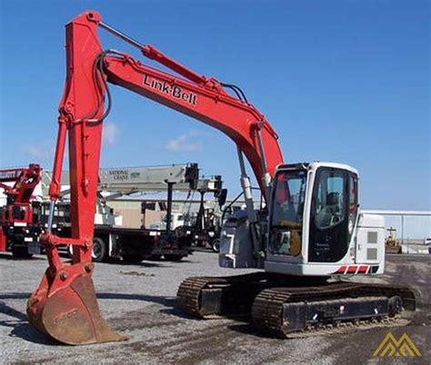 link belt mini excavator|link belt 135 for sale.